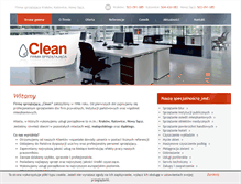 Tablet Screenshot of clean.pl